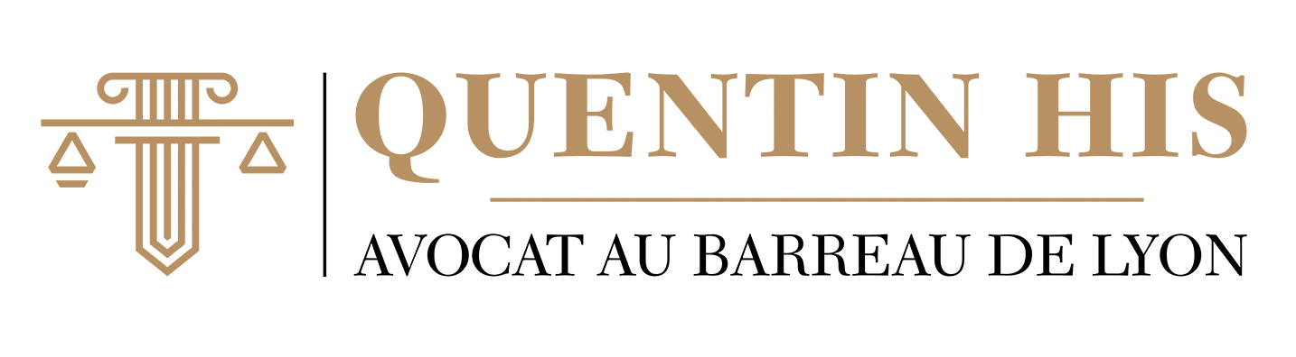 Quentin His, logo avocat